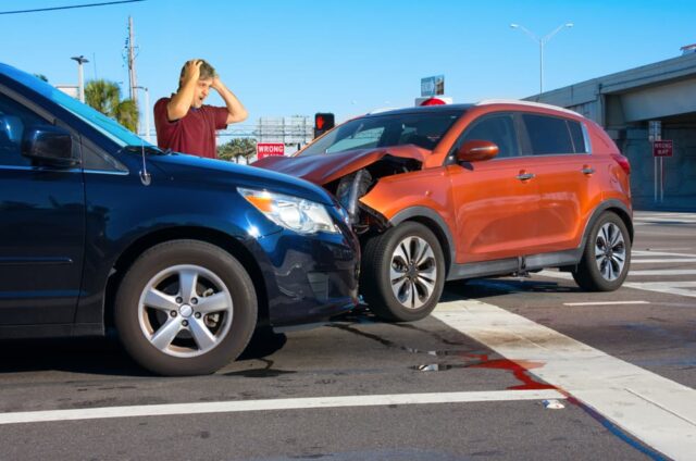 Car Accident at Intersection in Fort Smith