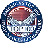 Top 100 High Stakes Litigators logo