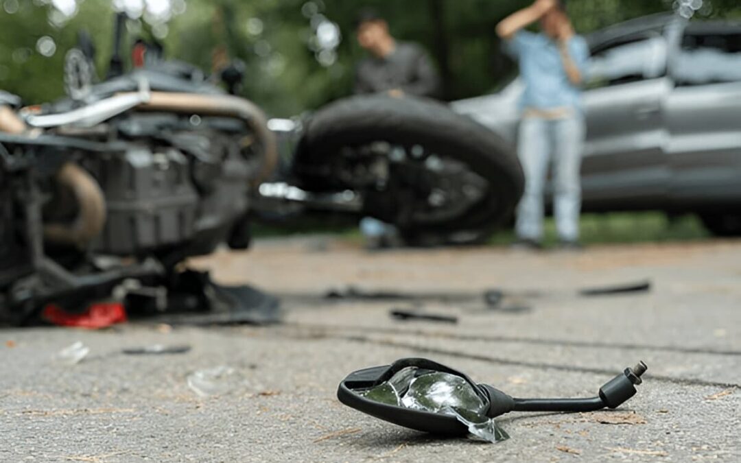 ¿Puedo demandar si la puerta de un auto se abrió de repente cuando iba en mi motocicleta en Arkansas?
