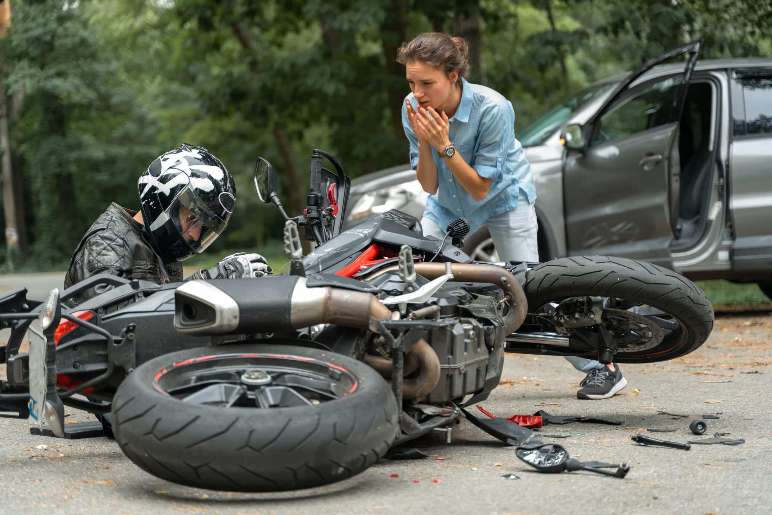 most motorcycle accidents|Fault-Is-Disputed|Distracted Driving